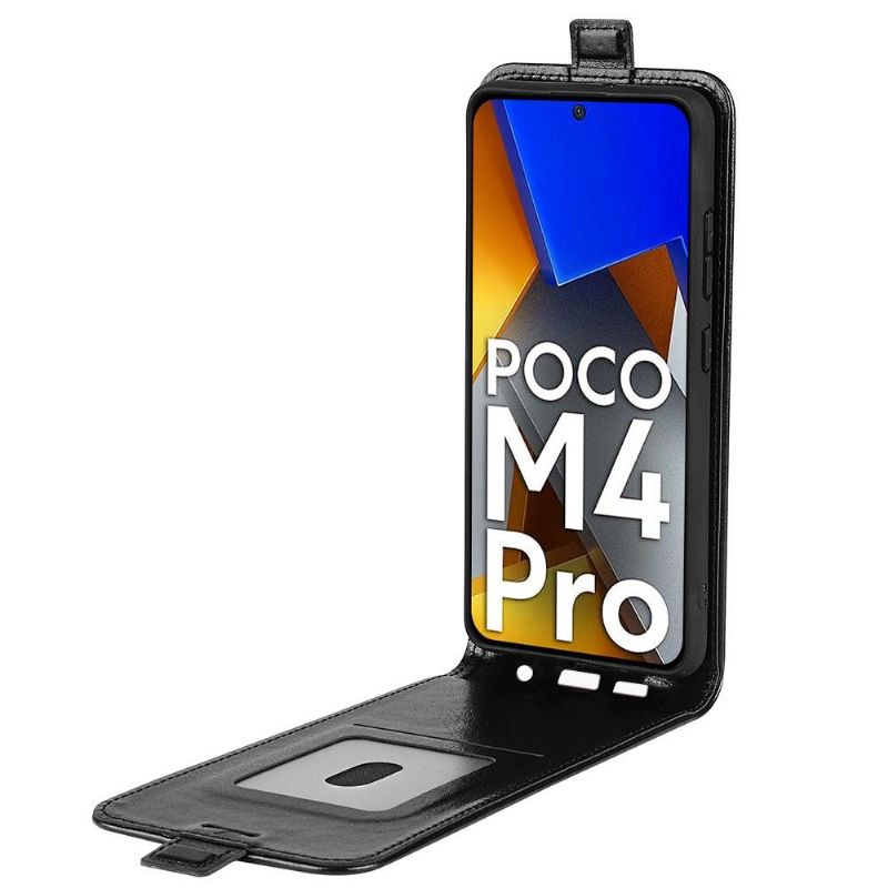 Flip Cover Poco M4 Pro 4G Læder Cover Lodret Kunstlæder