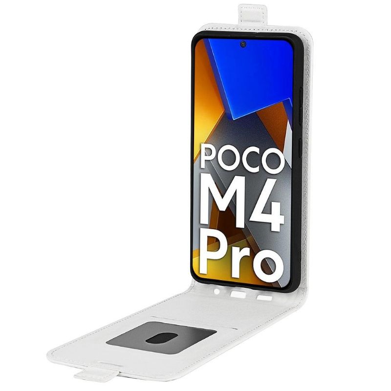 Flip Cover Poco M4 Pro 4G Læder Cover Lodret Kunstlæder