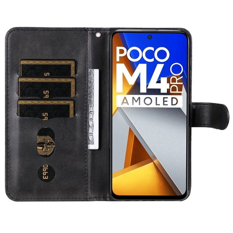 Flip Cover Poco M4 Pro 4G Punge Etui Elena Tegnebog