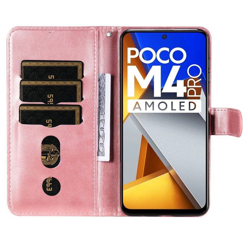 Flip Cover Poco M4 Pro 4G Punge Etui Elena Tegnebog