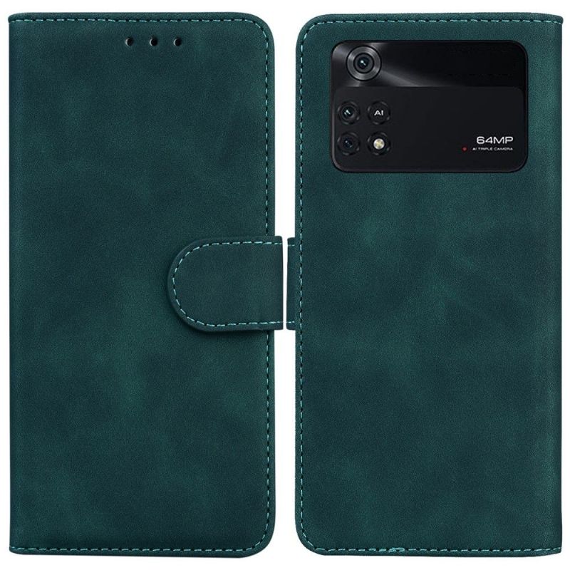 Læder Cover Poco M4 Pro 4G Roman Soft Touch