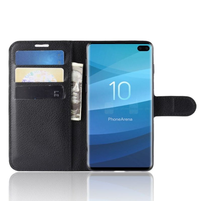 Case Samsung Galaxy S10 Plus Kortholder I Læderstil