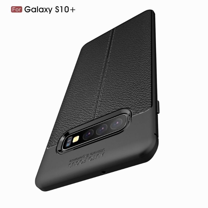 Cover Samsung Galaxy S10 Plus Anti-fald Finishing Gel I Kunstlæder