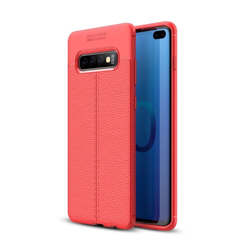 Cover Samsung Galaxy S10 Plus Anti-fald Finishing Gel I Kunstlæder