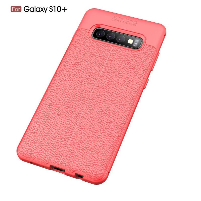 Cover Samsung Galaxy S10 Plus Anti-fald Finishing Gel I Kunstlæder