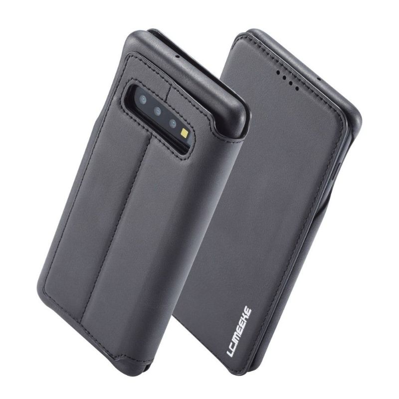 Cover Samsung Galaxy S10 Plus Anti-fald Flip Cover Kunstlæder