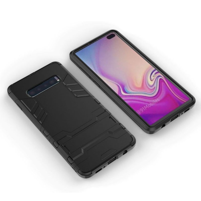 Cover Samsung Galaxy S10 Plus Cool Guard Stødsikker Med Integreret Stativ