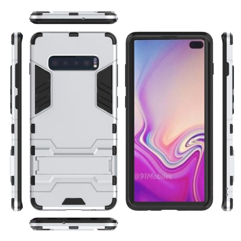 Cover Samsung Galaxy S10 Plus Cool Guard Stødsikker Med Integreret Stativ