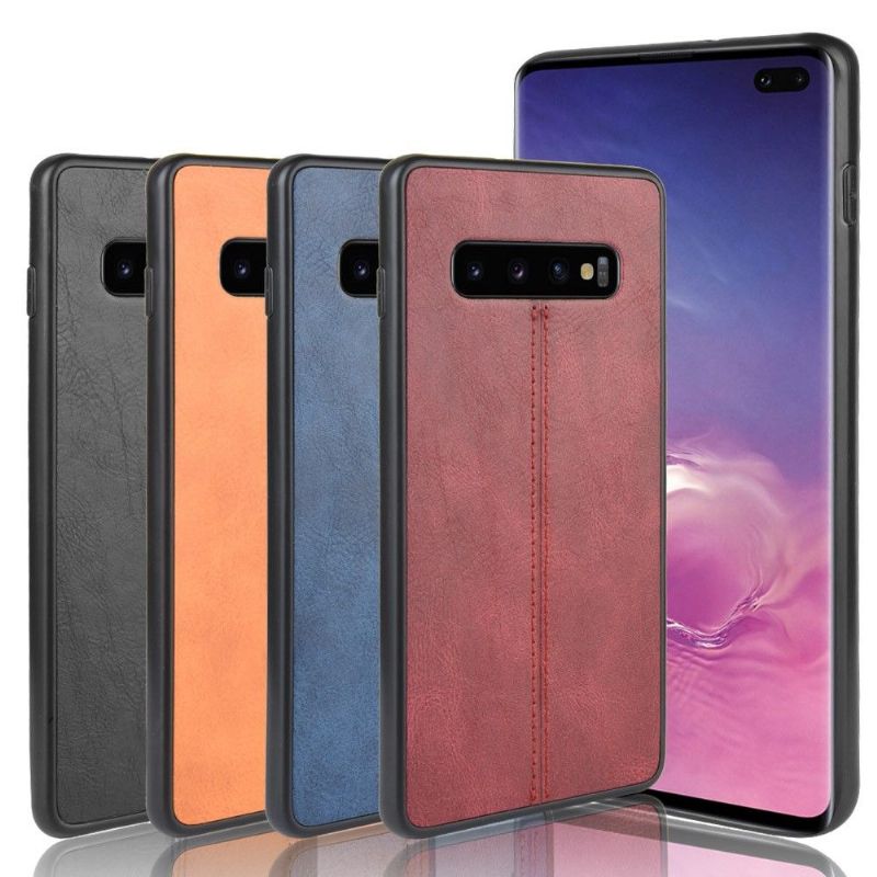 Cover Samsung Galaxy S10 Plus Lædereffekt