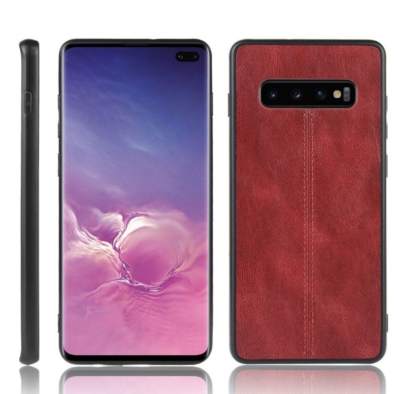 Cover Samsung Galaxy S10 Plus Lædereffekt