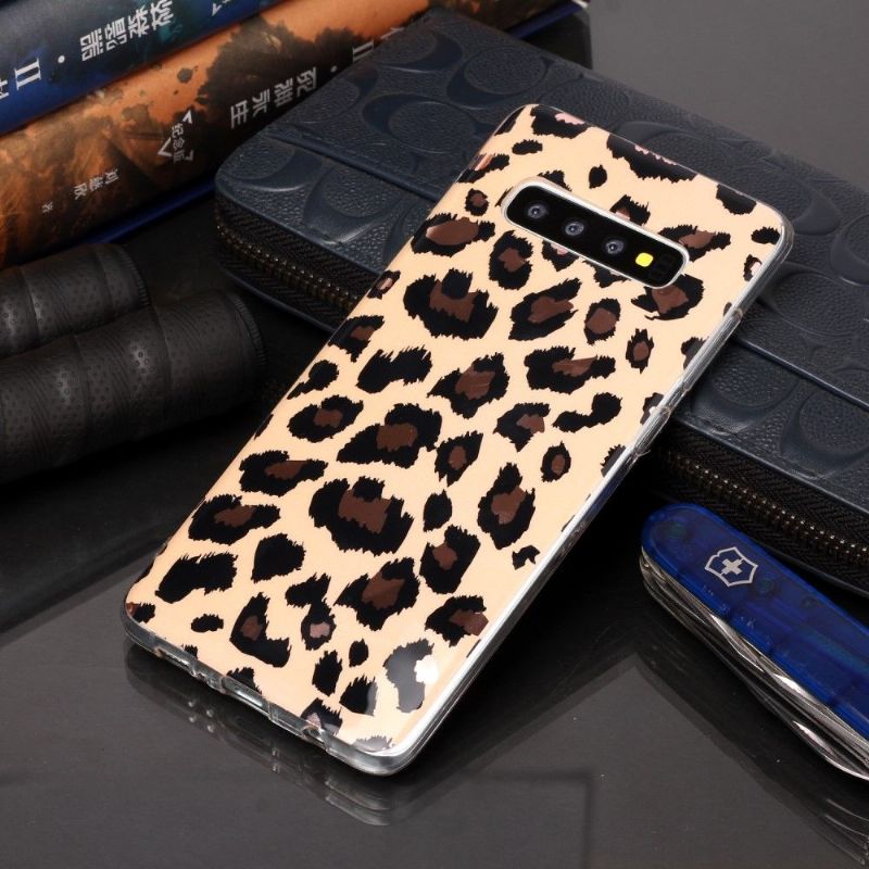 Cover Samsung Galaxy S10 Plus Leopard