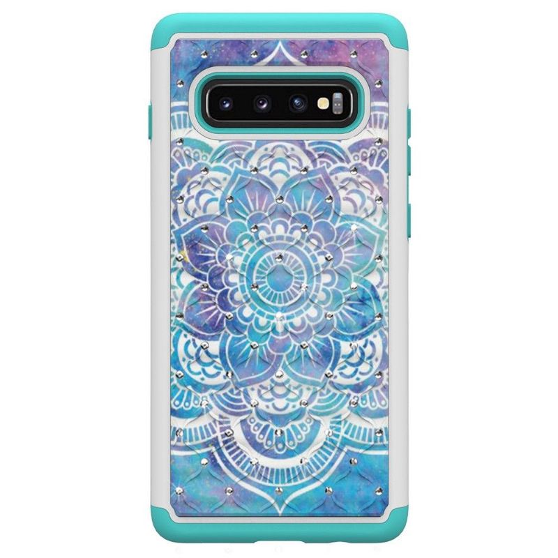 Cover Samsung Galaxy S10 Plus Stødsikker Blomstermandala