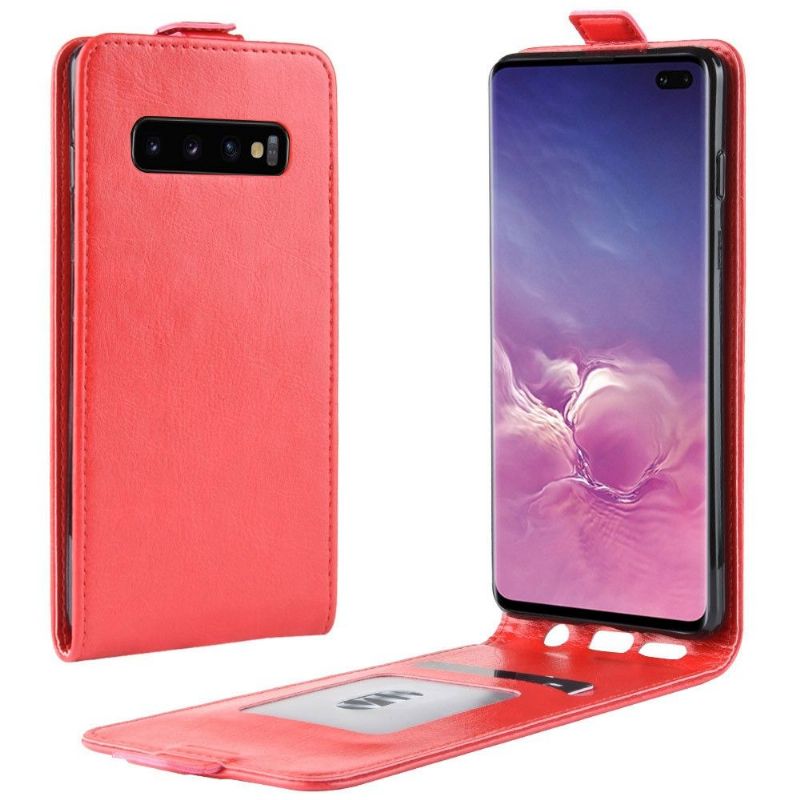 Etui Samsung Galaxy S10 Plus Flip Cover Kunstlæder Lodret