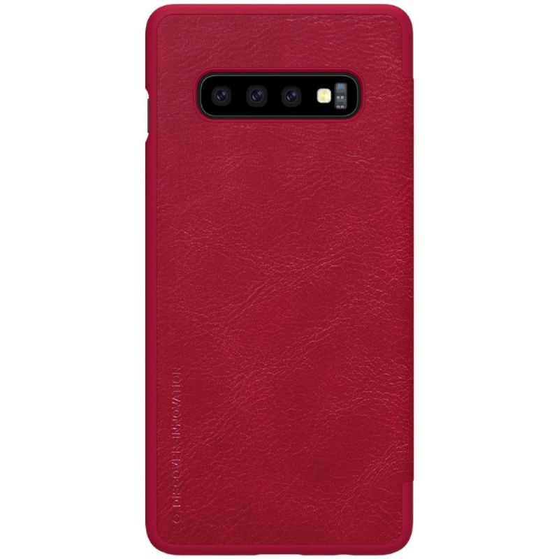 Etui Samsung Galaxy S10 Plus Nillkin Qin Lædercover