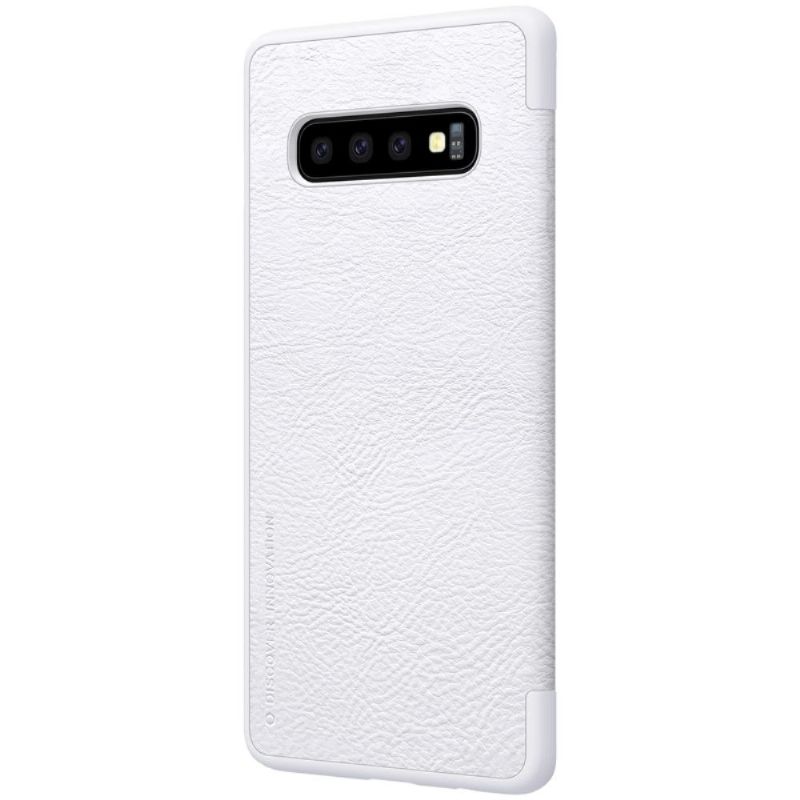 Etui Samsung Galaxy S10 Plus Nillkin Qin Lædercover