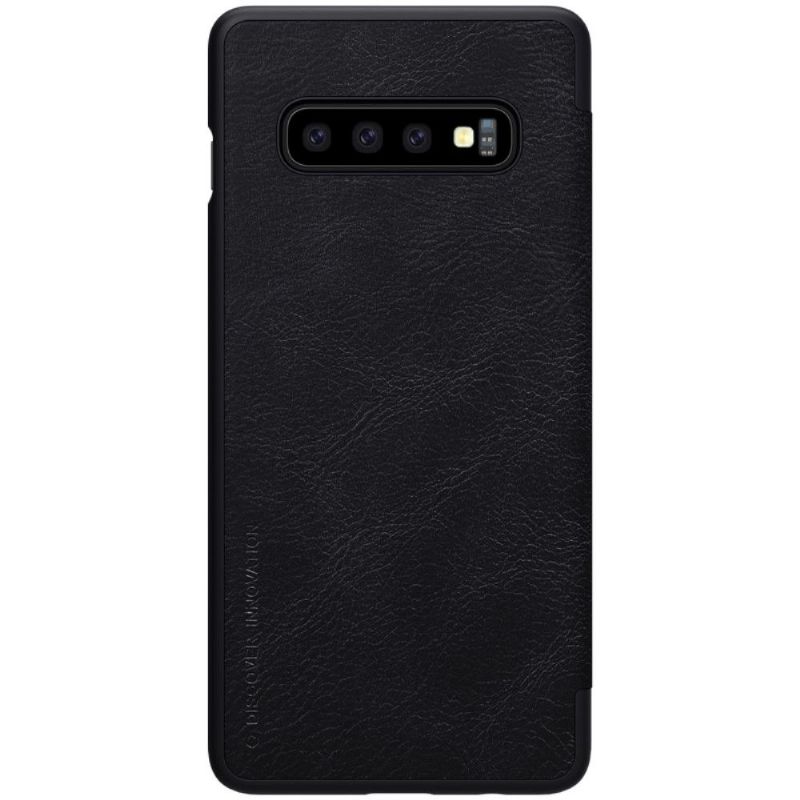 Etui Samsung Galaxy S10 Plus Nillkin Qin Lædercover