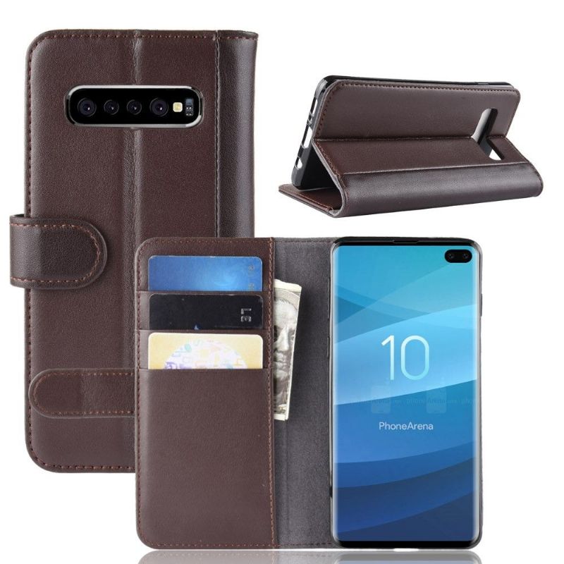 Etui Samsung Galaxy S10 Plus Punge Etui Premium Læder