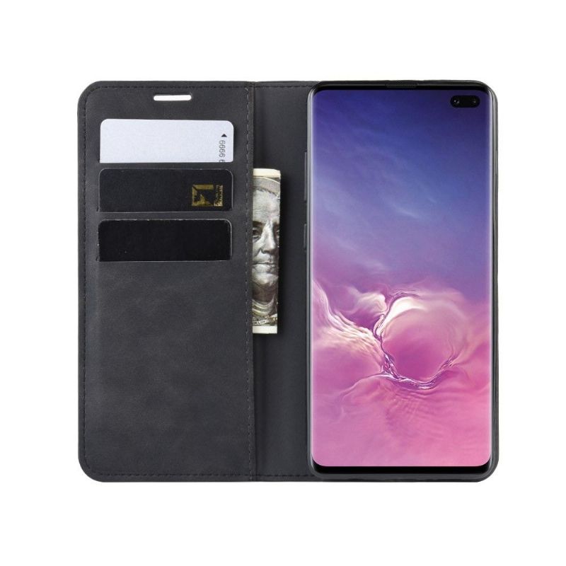 Flip Cover Samsung Galaxy S10 Plus Hemming Business Retro