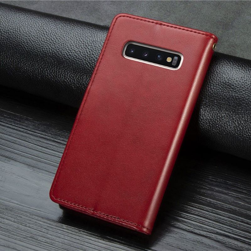 Flip Cover Samsung Galaxy S10 Plus Indila Kunstlæder