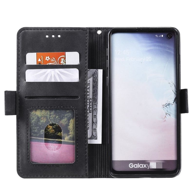 Flip Cover Samsung Galaxy S10 Plus Vintage Lomme