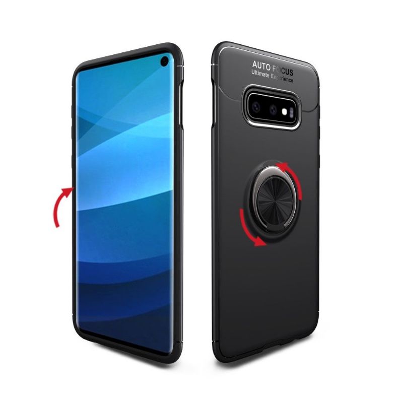 Mobilcover Samsung Galaxy S10 Plus Gel Med Roterende Stativ