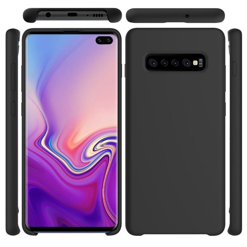 Mobilcover Samsung Galaxy S10 Plus Original Flydende Silikone