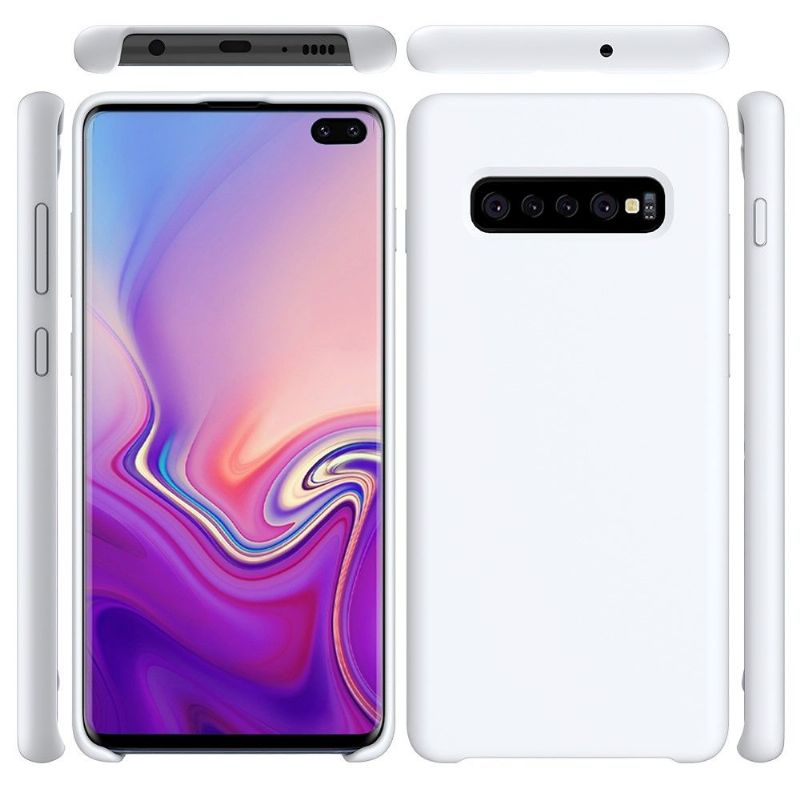 Mobilcover Samsung Galaxy S10 Plus Original Flydende Silikone