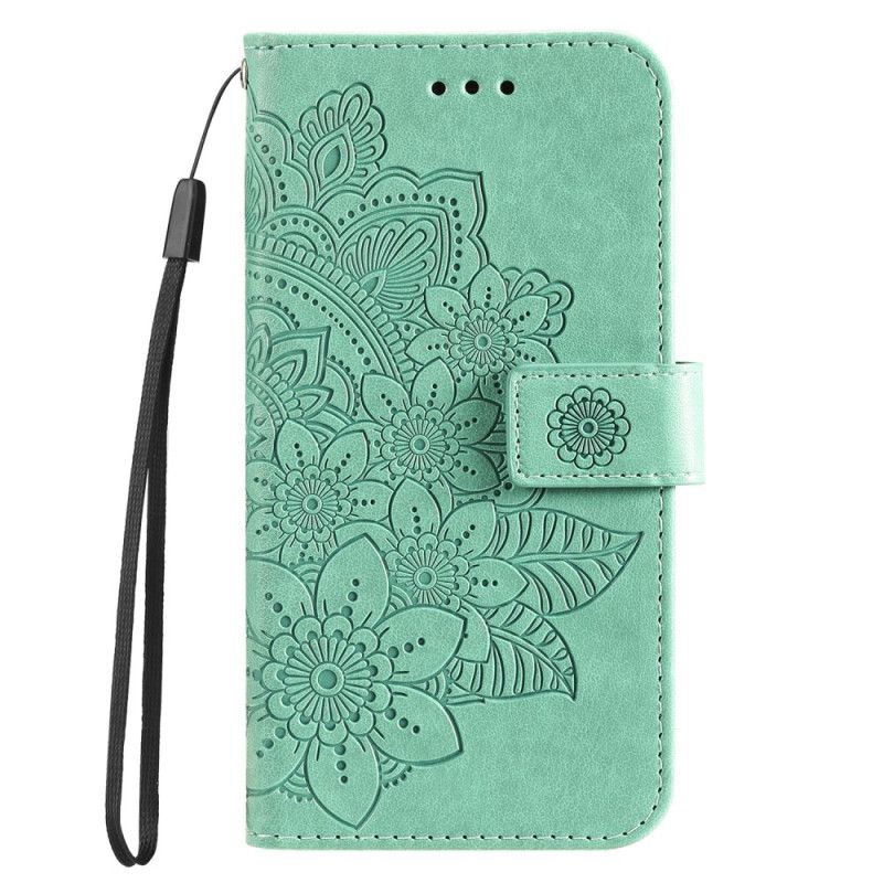 Flip Cover Huawei Nova 12s Mandala Dekor Med Rem