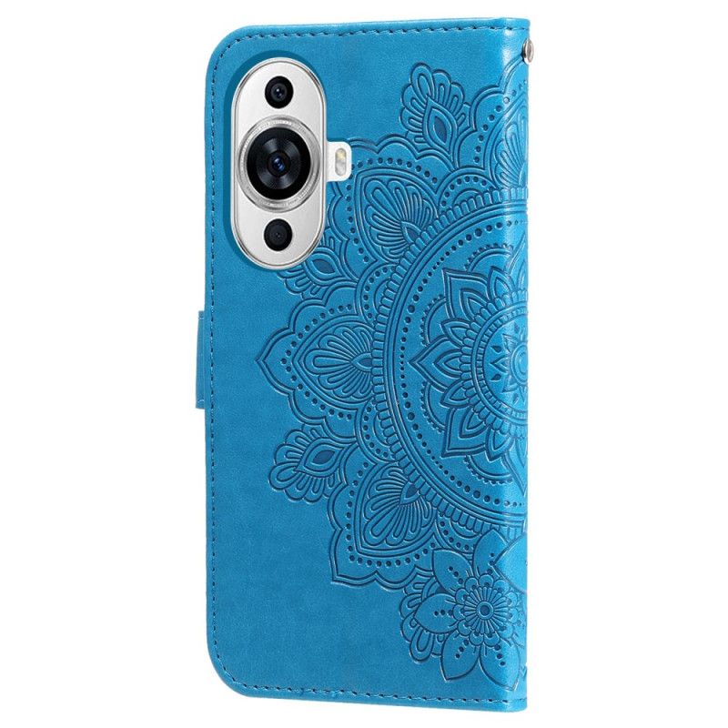 Flip Cover Huawei Nova 12s Mandala Dekor Med Rem