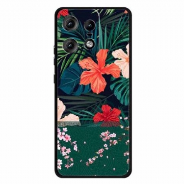 Cover Motorola Edge 50 Pro Blomster