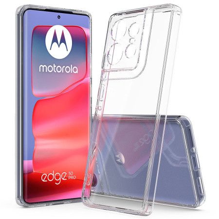 Cover Motorola Edge 50 Pro Gennemsigtig