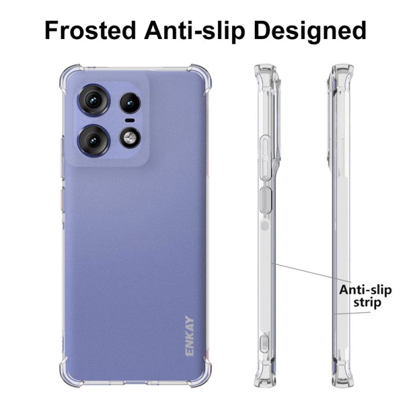 Cover Motorola Edge 50 Pro Gennemsigtig Enkay