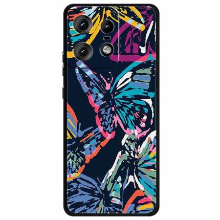 Cover Til Motorola Edge 50 Pro Pragtsommerfugl