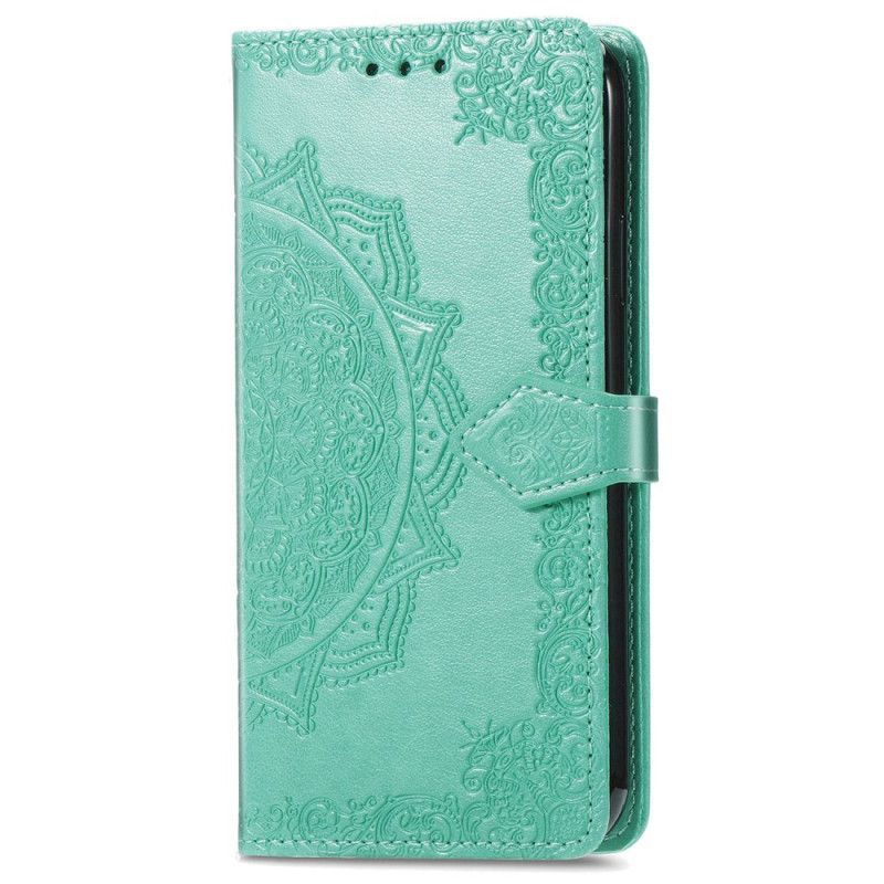 Flip Cover Motorola Edge 50 Pro Barok Mandala Med Rem