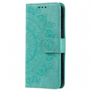 Flip Cover Motorola Edge 50 Pro Mandala Sol Med Rem