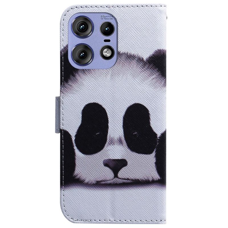 Flip Cover Motorola Edge 50 Pro Panda