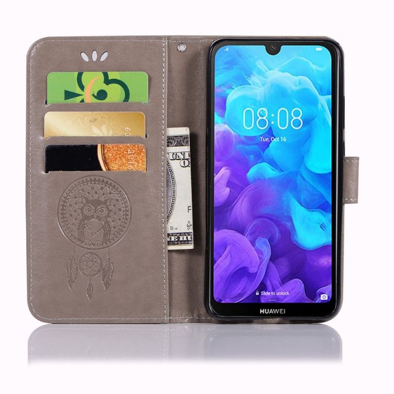 Etui Huawei Y5 2019 Drømmefangerugle