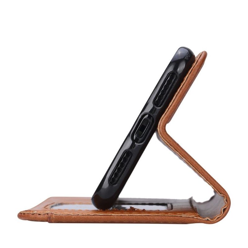 Etui Huawei Y5 2019 Læder Stand Taske