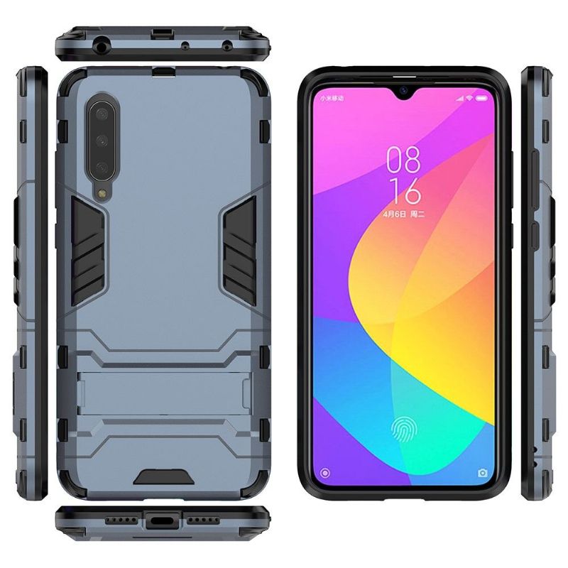 Cover Xiaomi Mi 9 Lite Cool Guard Stødsikker Med Integreret Stativ