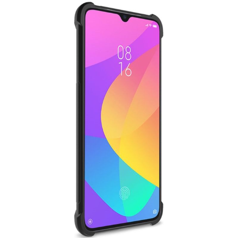 Cover Xiaomi Mi 9 Lite Klassisk Sort Metal