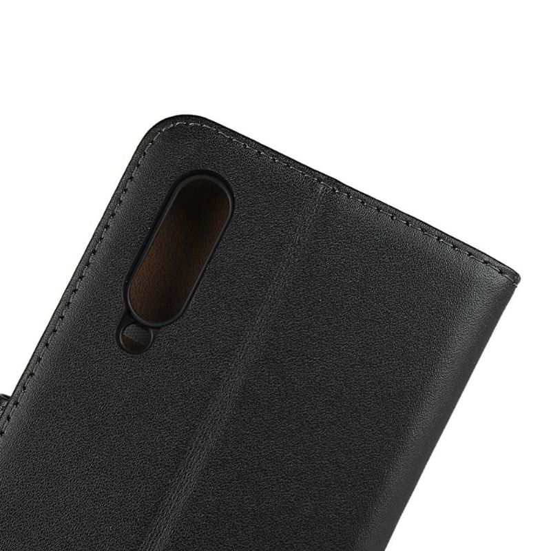 Flip Cover Xiaomi Mi 9 Lite Støttefunktion I Imiteret Læder