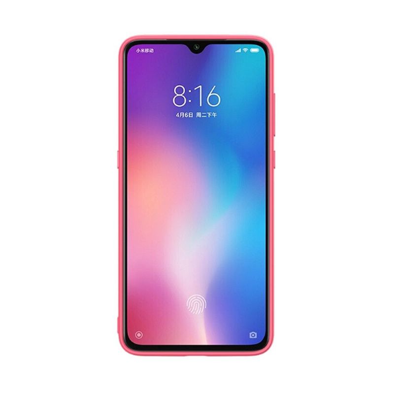 Cover Xiaomi Mi 9 Anti-fald Nillkin Stribet Mønster - Pink / Grøn