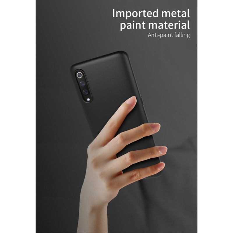 Cover Xiaomi Mi 9 Anti-fald Ultratynd Mat Belægning - Sort