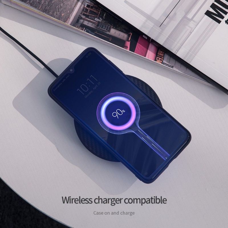 Cover Xiaomi Mi 9 Nillkin Sort/hvid Stribede Mønstre