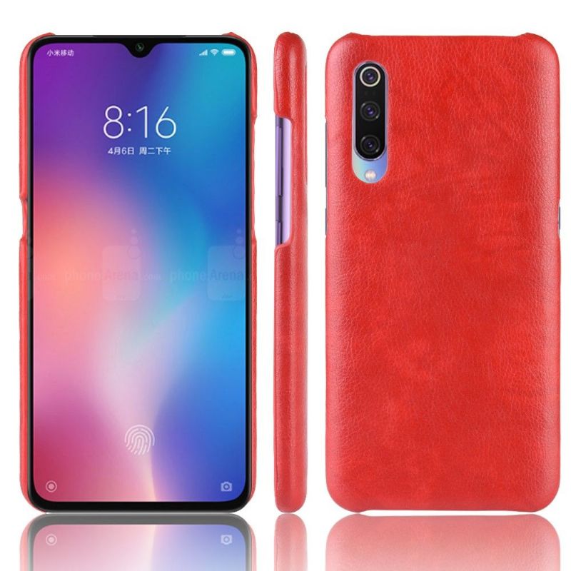 Cover Xiaomi Mi 9 Premium Lædereffekt