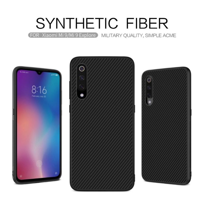 Cover Xiaomi Mi 9 Syntetisk Fiber