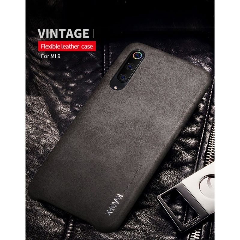 Cover Xiaomi Mi 9 Vintage Serie Læder