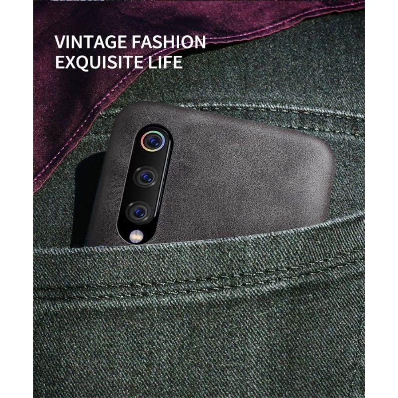 Cover Xiaomi Mi 9 Vintage Serie Læder