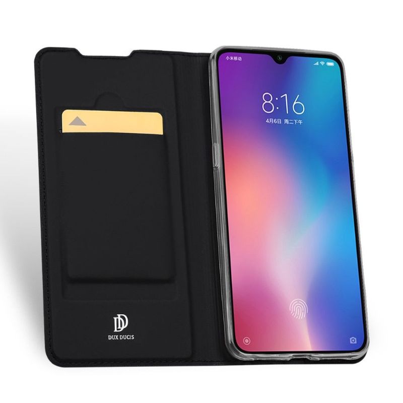 Etui Xiaomi Mi 9 Business Imiteret Læder