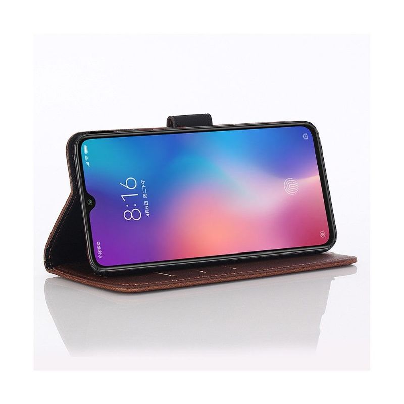 Etui Xiaomi Mi 9 Retro Chic Kunstlæder